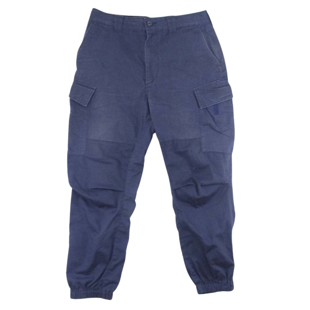 Engineered Garments エンジニアードガーメンツ Pilgrim Surf Supply ピルグリム サーフサプライ リップストップ BIKE PANTS サイクルパンツ カーゴパンツ ネイビー ネイビー系 S【中古】