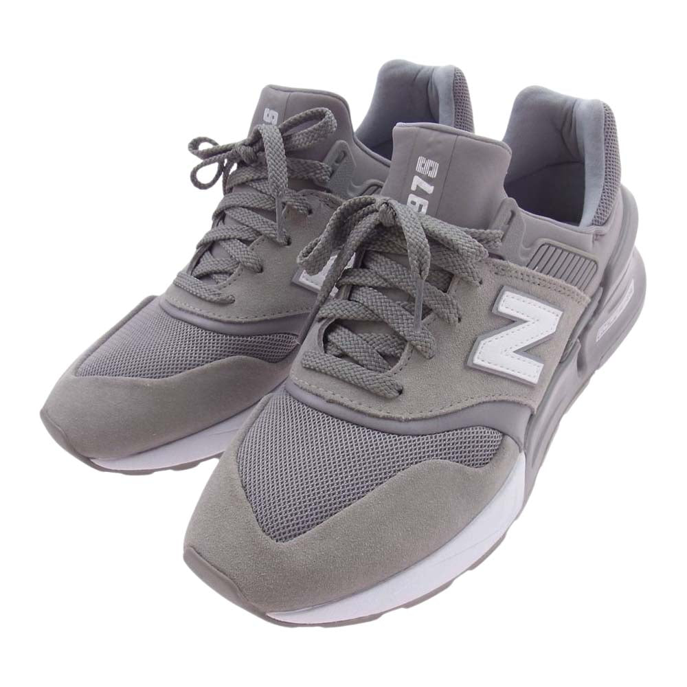 NEW BALANCE ニューバランス MS997HR 997S スエード メッシュ ローカット スニーカー グレー系 27cm【中古】