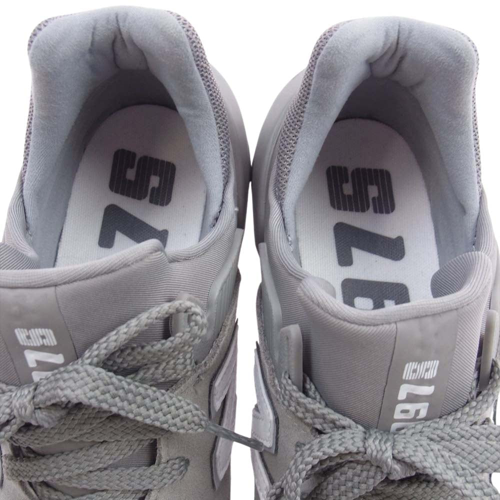 NEW BALANCE ニューバランス MS997HR 997S スエード メッシュ ローカット スニーカー グレー系 27cm【中古】