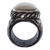 ISAMUKATAYAMA BACKLASH イサムカタヤマバックラッシュ J474-65 DEER HORN RING ディア ホーン リング シルバー系 ホワイト系 22号【中古】