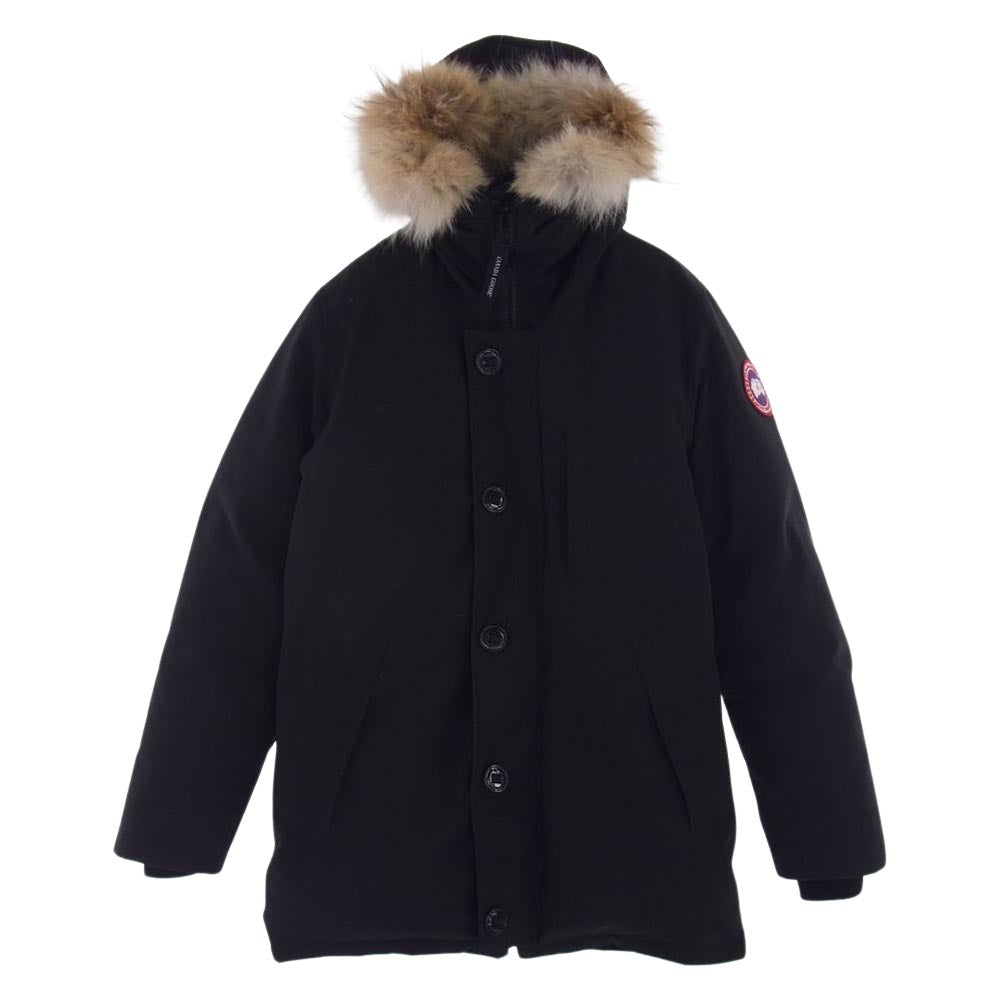 CANADA GOOSE カナダグース 3438JM 国内正規品 グリフィン インターナショナル Jasper Parka ジャスパー パーカ ダウンジャケット ブラック系 S【中古】