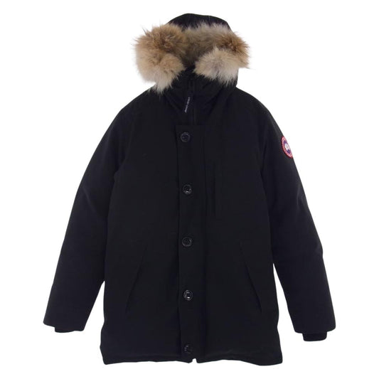 CANADA GOOSE カナダグース 3438JM 国内正規品 グリフィン インターナショナル Jasper Parka ジャスパー パーカ ダウンジャケット ブラック系 S【中古】