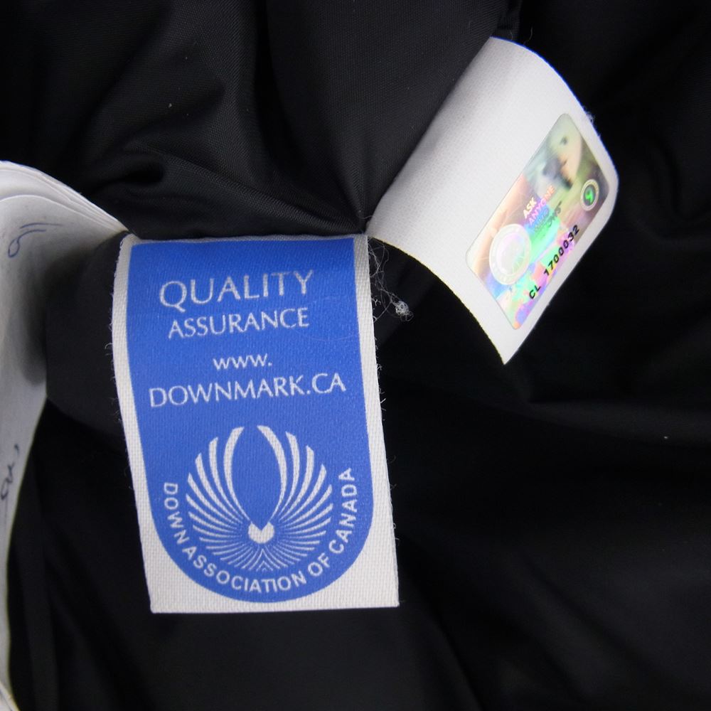 CANADA GOOSE カナダグース 3438JM 国内正規品 グリフィン インターナショナル Jasper Parka ジャスパー パーカ ダウンジャケット ブラック系 S【中古】