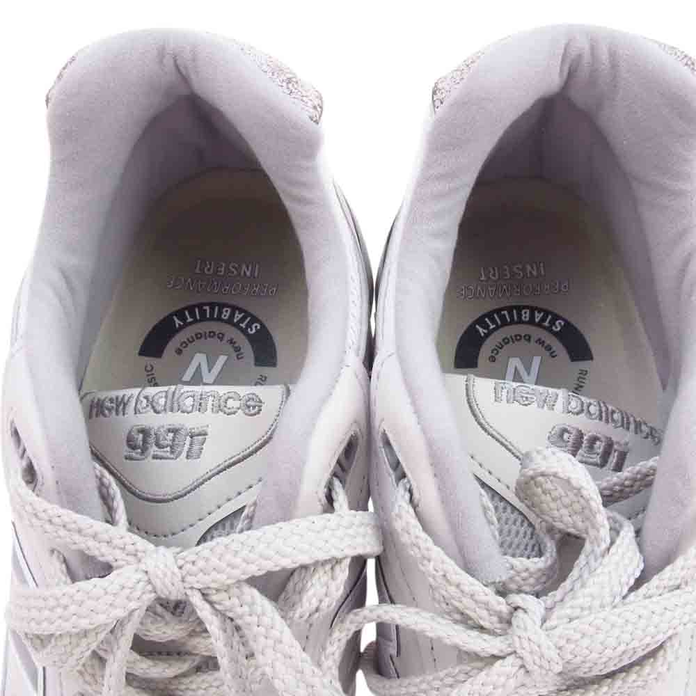 NEW BALANCE ニューバランス M991FLB 英国製 M991BTN グレー スニーカー グレー系 27cm【新古品】【未使用】【中古】