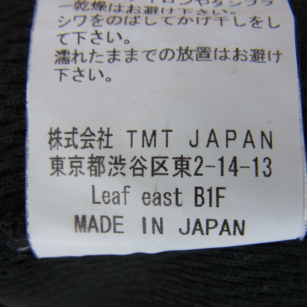 TMT ティーエムティー 16AW TCS-F16EC06 サーマル カットソー 長袖 Tシャツ ブラック系 L【中古】