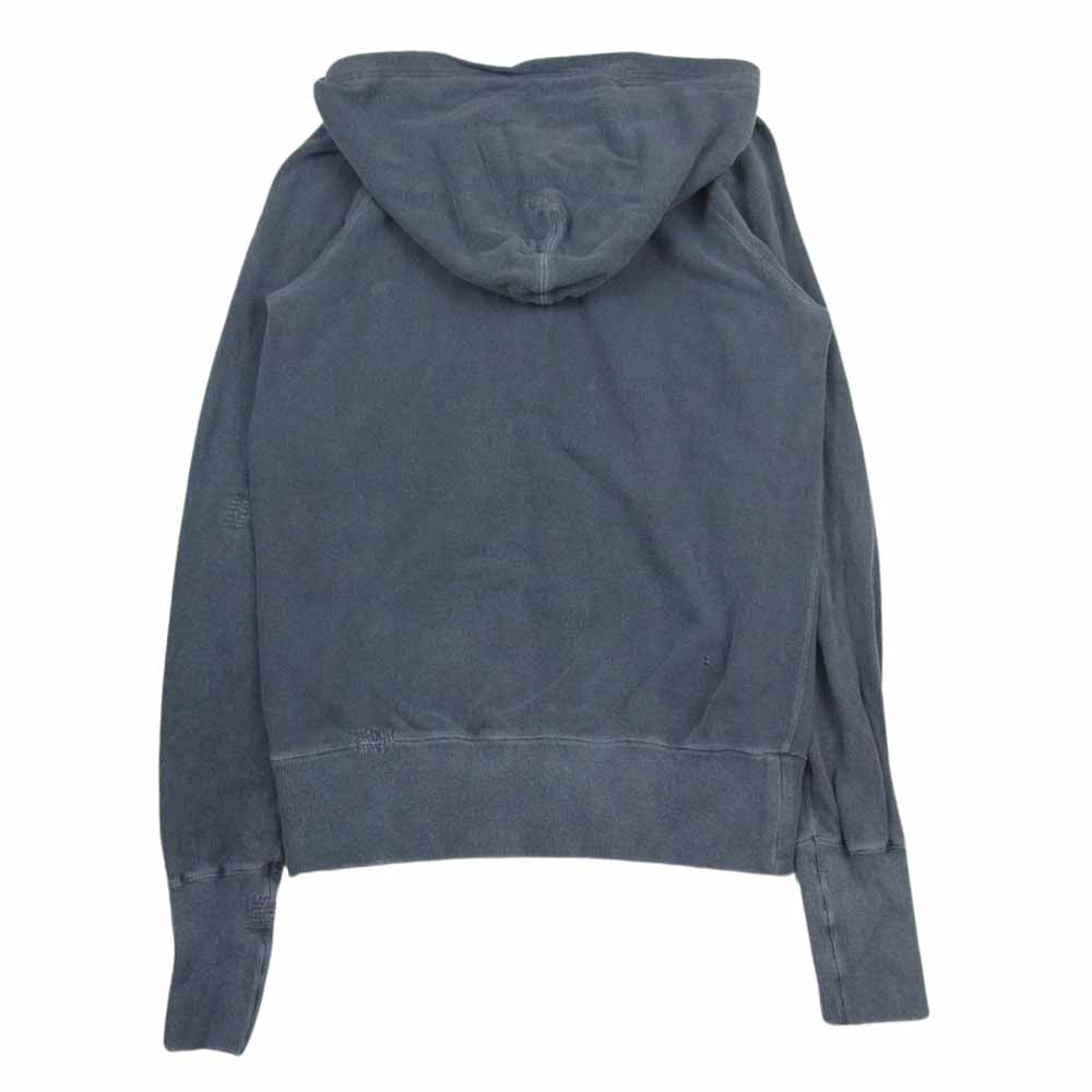 TMT ティーエムティー TSW-F18SP04 zipup parka 刺繍 ロゴ ジップ パーカー グレー系 L【中古】