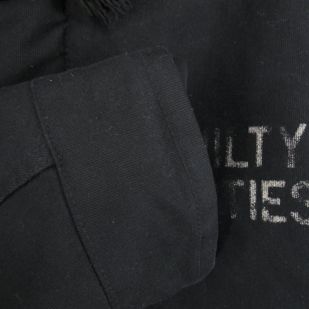 WACKO MARIA ワコマリア N-1 デッキジャケット 内ボア ロゴ ブルゾン ブラック系 L【中古】