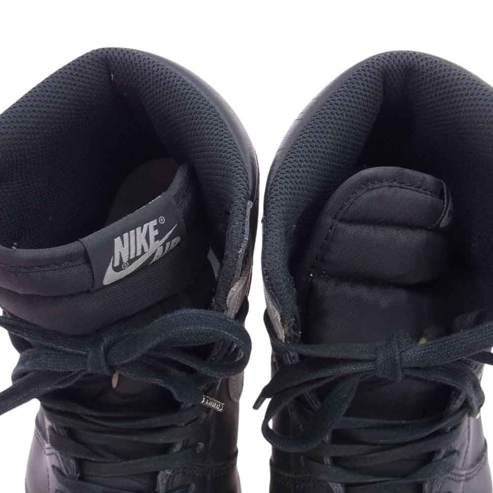 NIKE ナイキ 555088-013 AIR JORDAN 1 RETRO HIGH OG SHADOW AJ1 エアジョーダン レトロ ハイ シャドー スニーカー ブラック系 グレー系 27cm【中古】