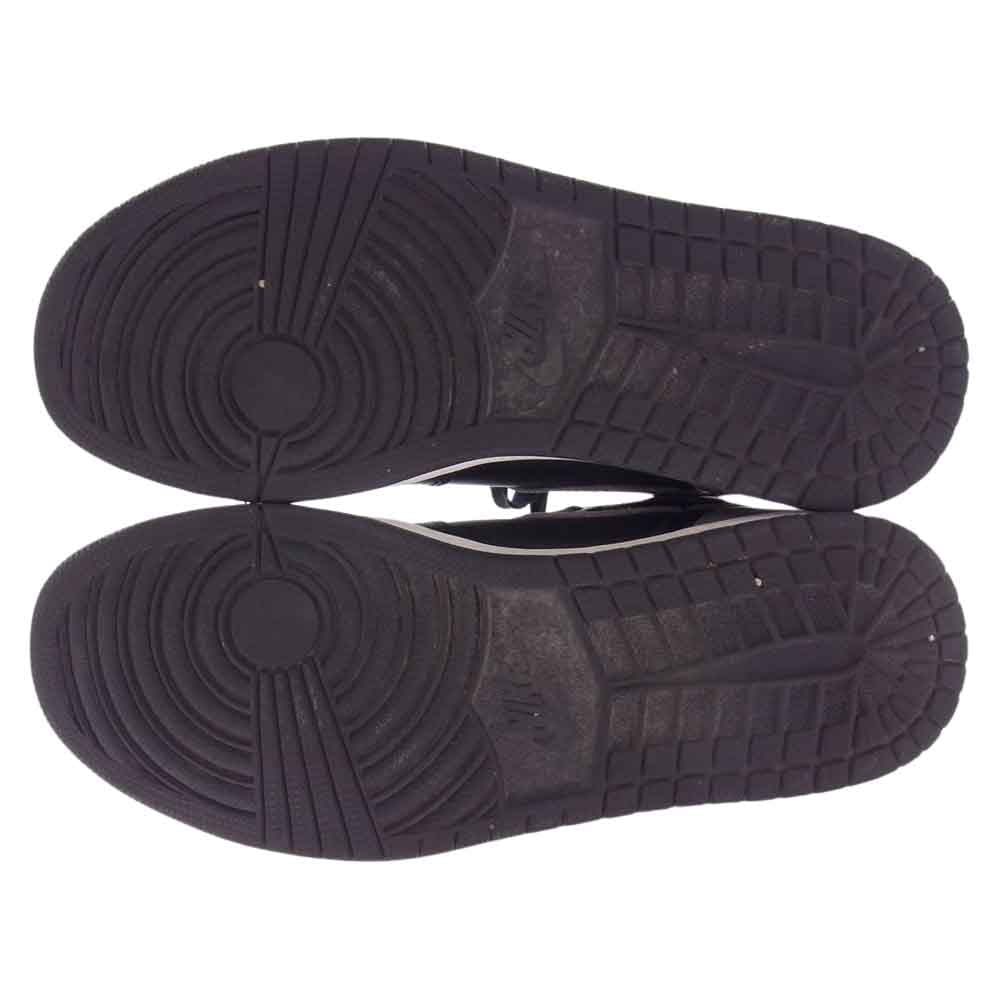 NIKE ナイキ 555088-013 AIR JORDAN 1 RETRO HIGH OG SHADOW AJ1 エアジョーダン レトロ ハイ シャドー スニーカー ブラック系 グレー系 27cm【中古】
