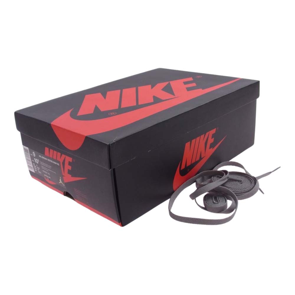 NIKE ナイキ 555088-013 AIR JORDAN 1 RETRO HIGH OG SHADOW AJ1 エアジョーダン レトロ ハイ シャドー スニーカー ブラック系 グレー系 27cm【中古】