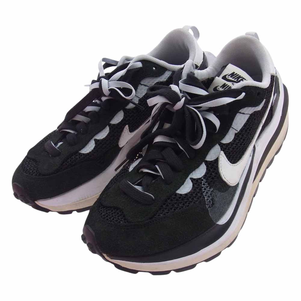 NIKE ナイキ CV1363-001 × Sacai サカイ Vapor Waffle Black and White ヴェイパー ワッフル ブラックアンドホワイト スニーカー ブラック系 27cm【中古】