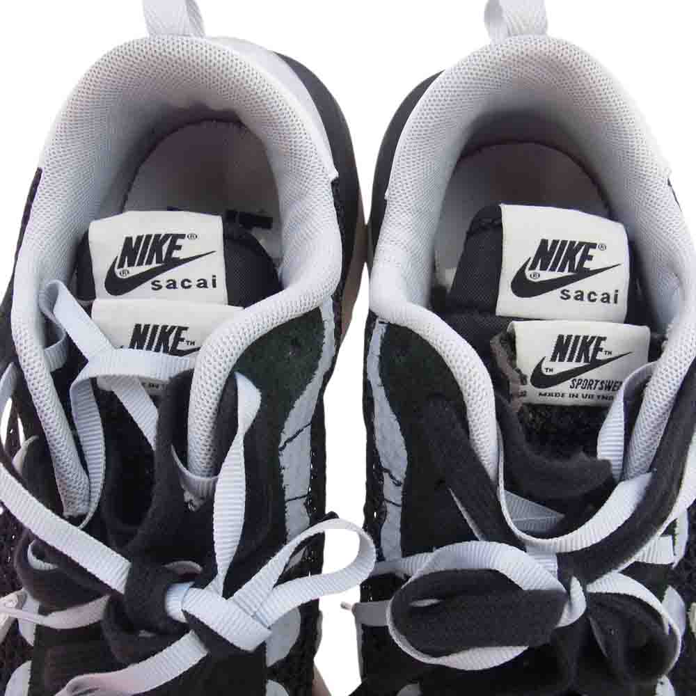 NIKE ナイキ CV1363-001 × Sacai サカイ Vapor Waffle Black and White ヴェイパー ワッフル ブラックアンドホワイト スニーカー ブラック系 27cm【中古】