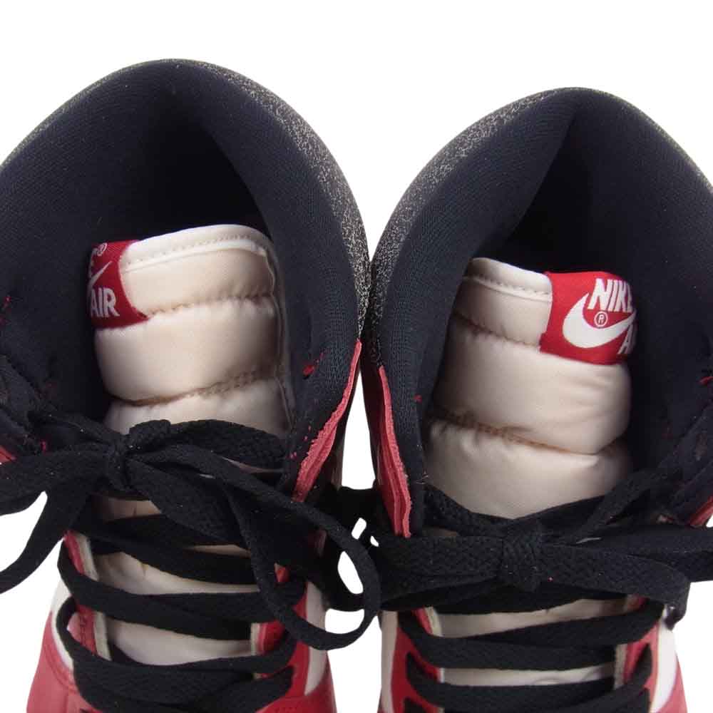 NIKE ナイキ DZ5485-612 Air Jordan 1 High OG Lost & Found/Chicago AJ1 エアジョーダン ハイ ロスト & ファウンド/シカゴ スニーカー レッド系 27cm【極上美品】【中古】