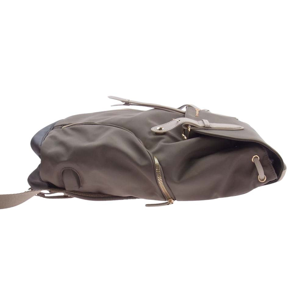 ノルディス Eliz 旅行 デイリー ビジネス リュック ベージュ系【中古】