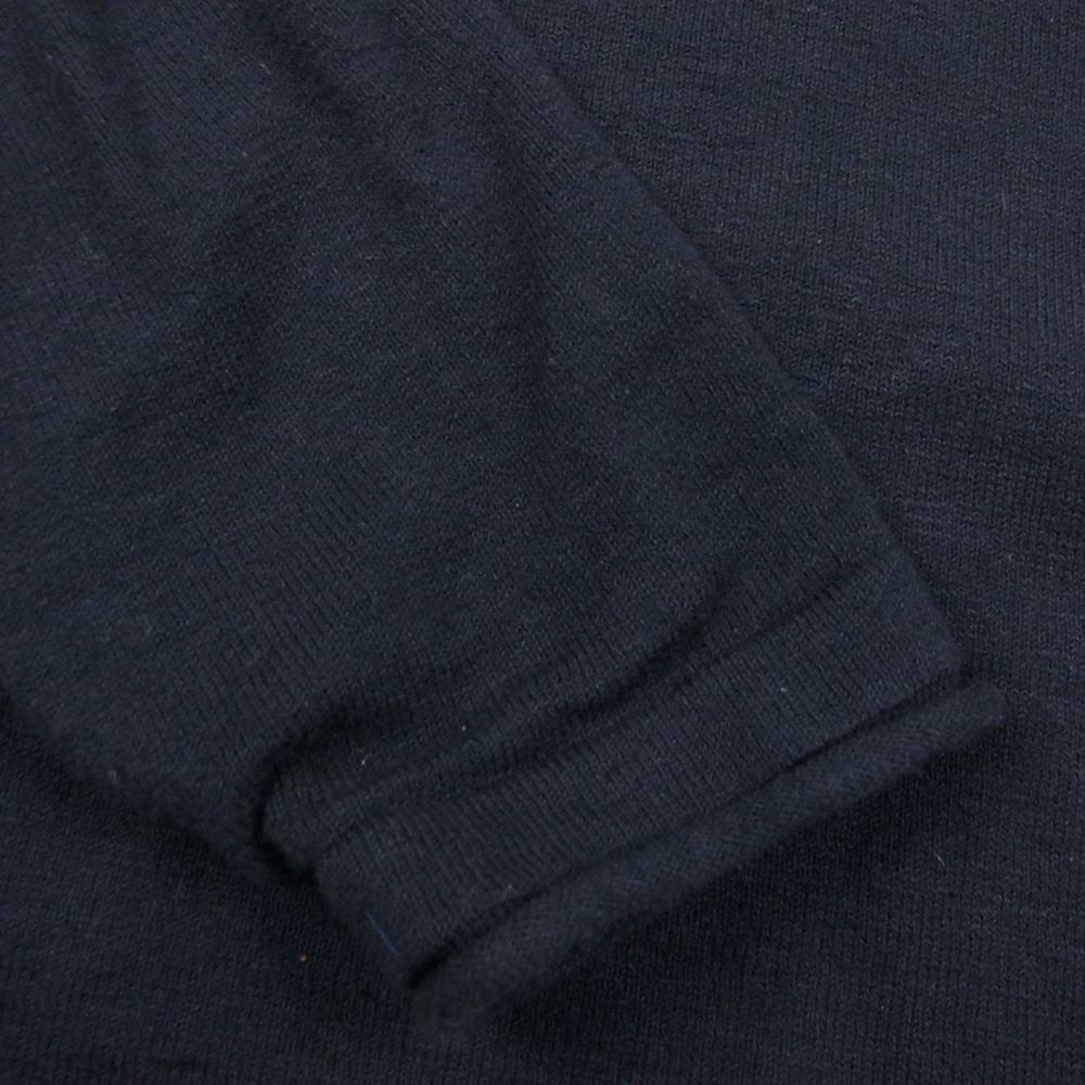 STONE ISLAND ストーンアイランド 7615502B0 ROUND NECK KNITS ラウンド ネック ニット ワッペン ロゴ セーター ブラック系 XL【中古】