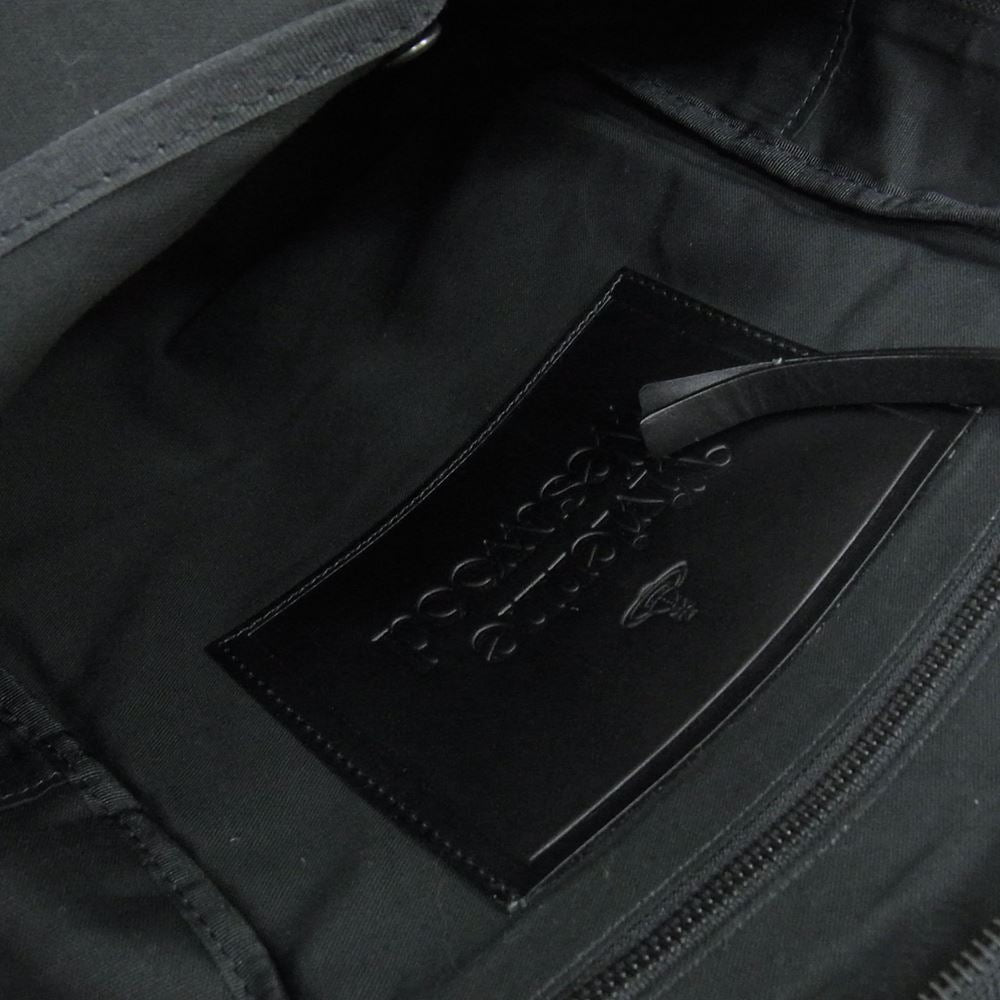 Vivienne Westwood ヴィヴィアンウエストウッド VWB723  オーブ ロゴ カモフラージュ ユニセックス リュック バッグパック ブラック系 モスグリーン系【新古品】【未使用】【中古】