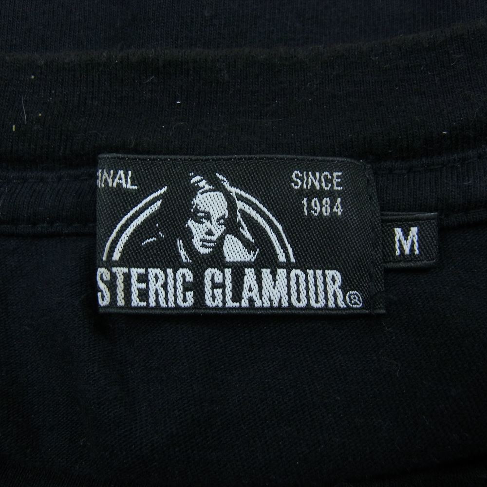 HYSTERIC GLAMOUR ヒステリックグラマー 02211CT20 SOUND VISION プリント 半袖 Tシャツ  ブラック系 M【中古】