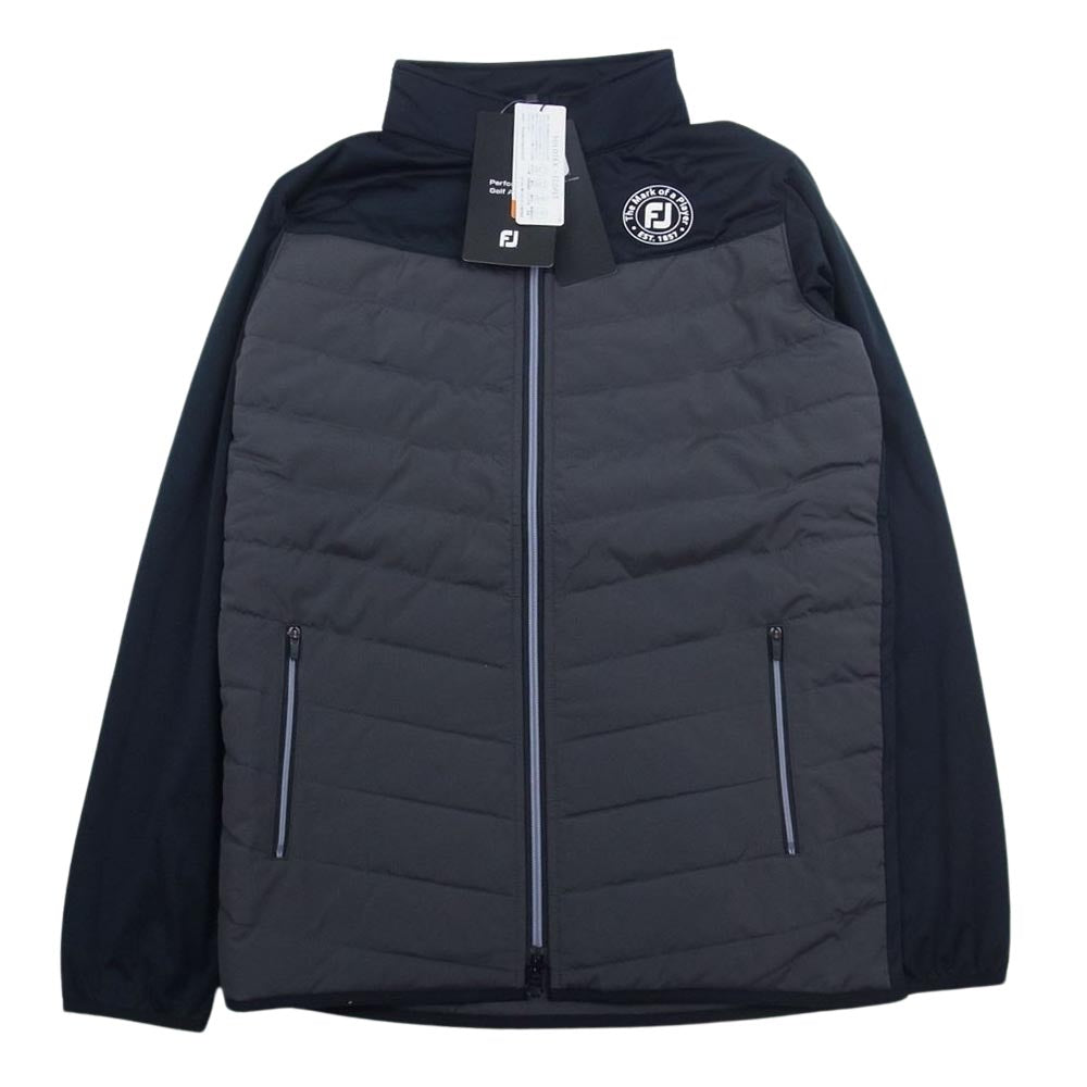 フットジョイ FJ-F21-O07 フットジョイ FJ-F21-O07 ジャケット ハイブリッド  ブラック系 グレー系 M【新古品】【未使用】【中古】