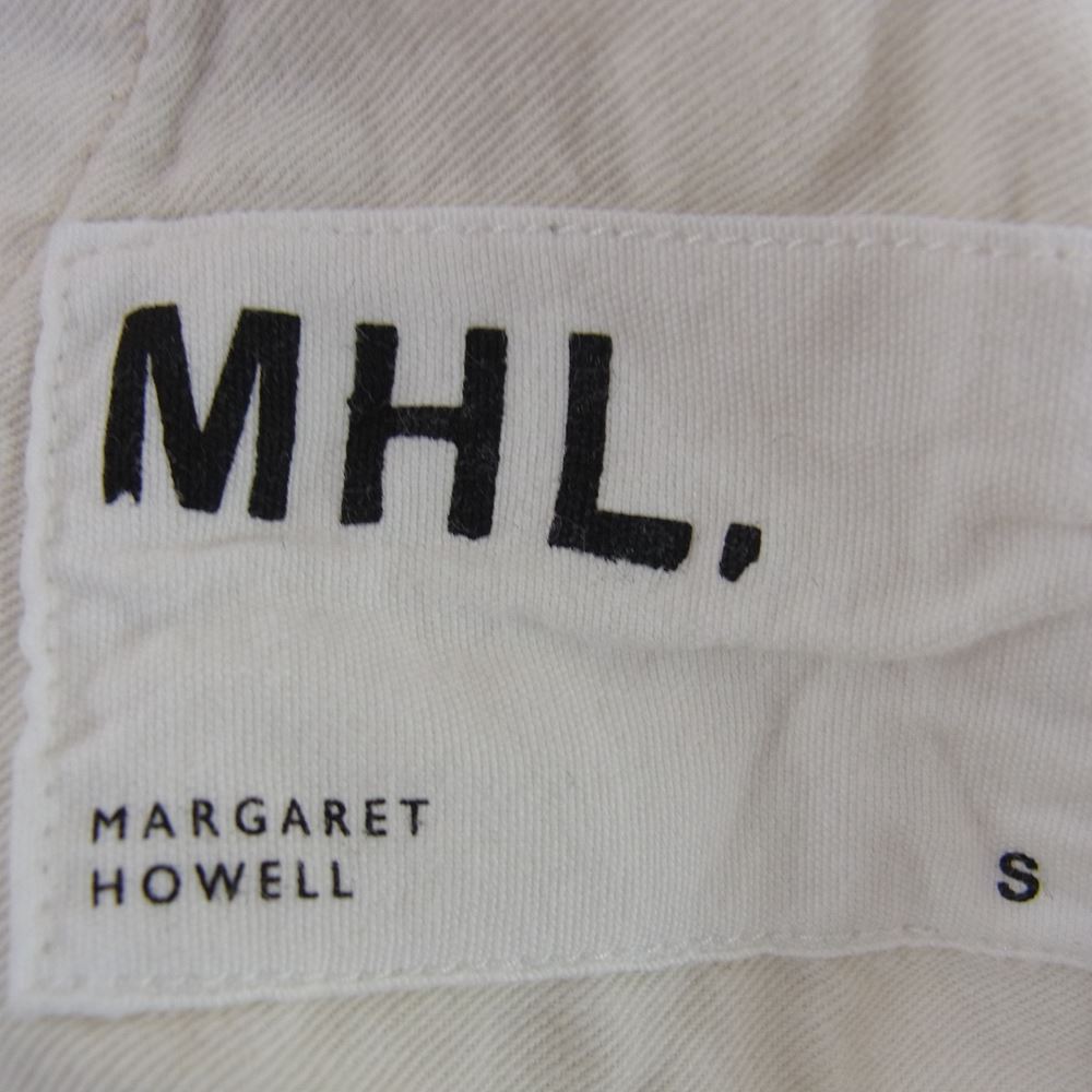 エムエイチエル 20SS NATURAL DENIM ナチュラルデニム ベルテッド グルカパンツ オフホワイト系 S【中古】