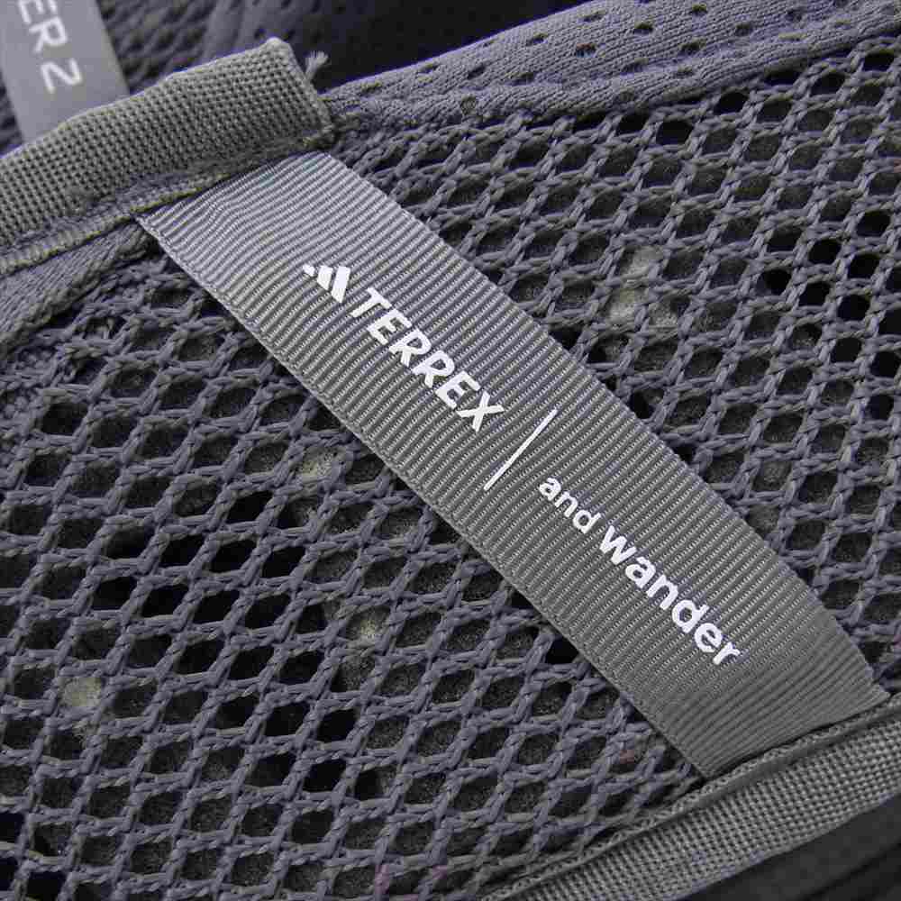 and wander アンドワンダー adidas TERREX アディダス テレックス AEROREADY トレッキング バックパック リュックサック グレー系【中古】