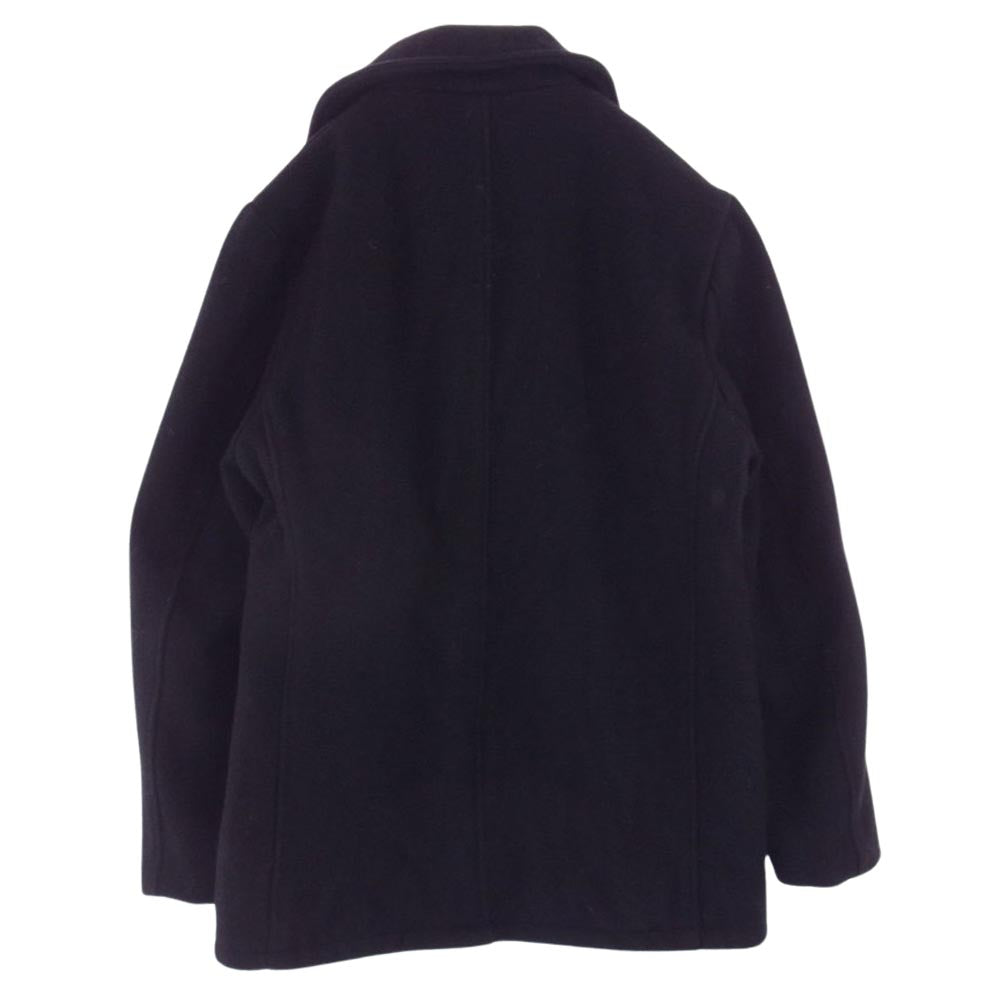 schott ショット ウール Pコート ブラック系 38【中古】