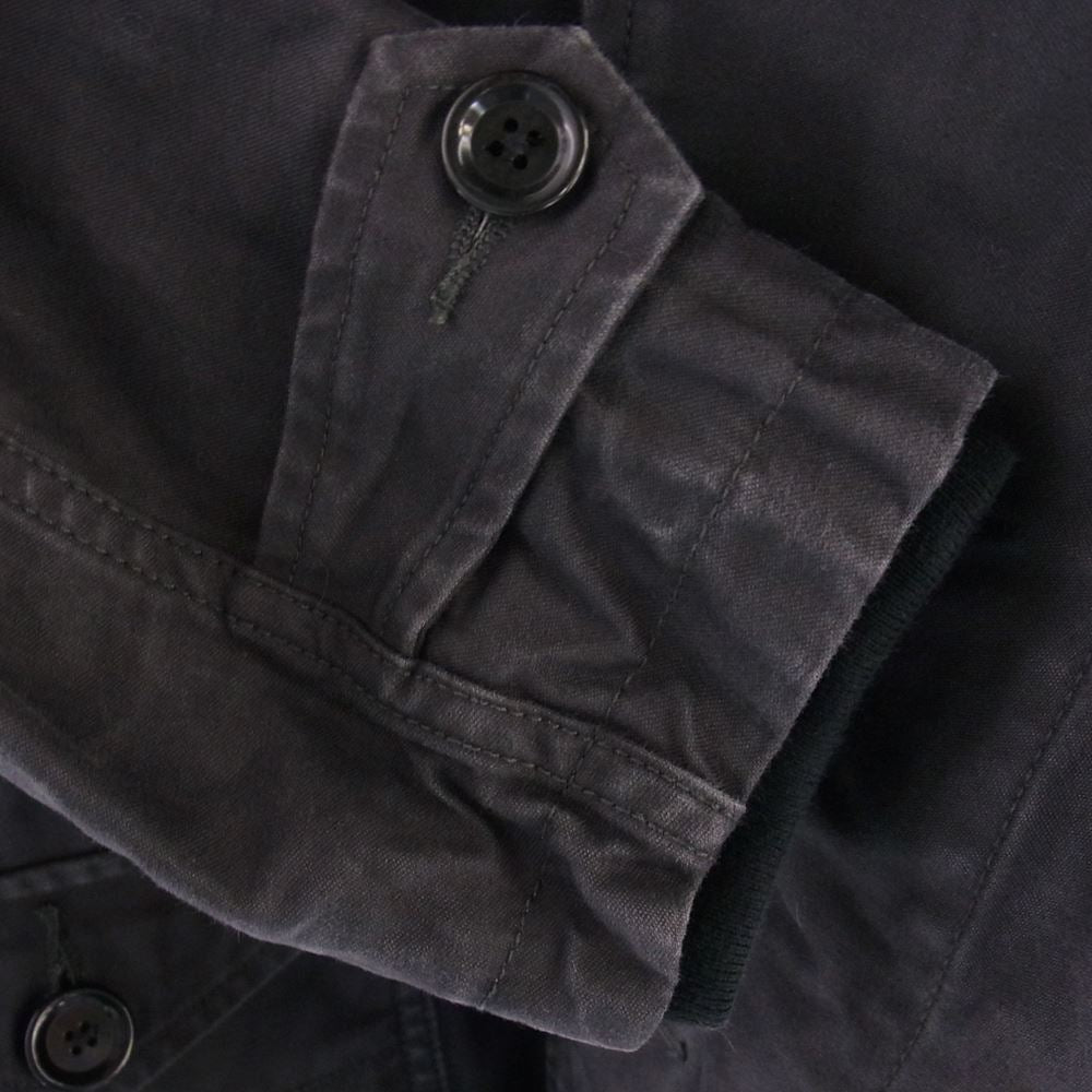 ウエストライド CHOPPER SAVED MY LIFE ガール プリント アーミー フード ジャケット ダークグレー系 40【中古】