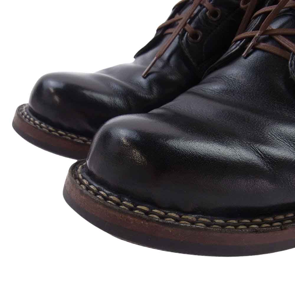 WHITE'S BOOTS ホワイツブーツ セミドレス レザー レースアップ ブーツ ブラック系 8 1/2 E【中古】