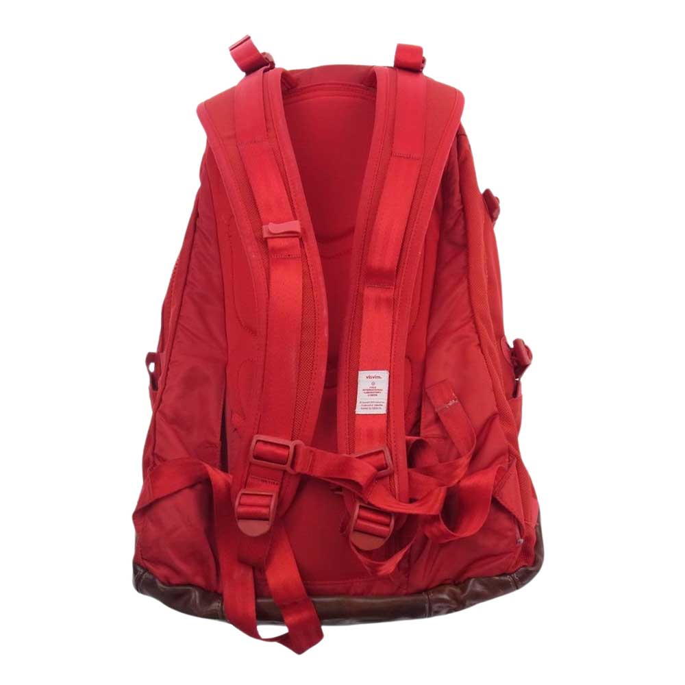 VISVIM ビズビム 16SS BALLISTIC 20L リュック バリスティック バックパック バッグ レッド系【中古】