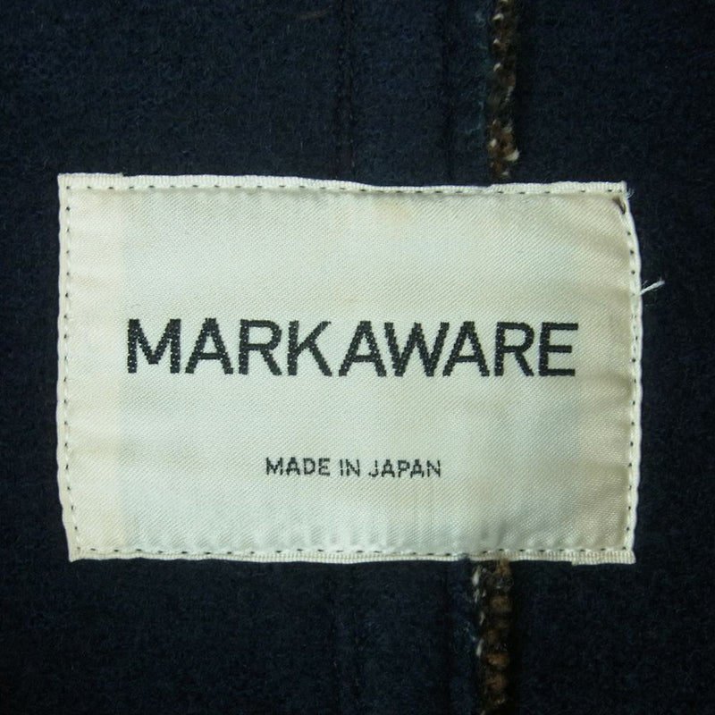 markaware マーカウェア A09C-10JK01C ウール コットン ビーチ クロス ジャケット 日本製 ブラウン系 2【中古】