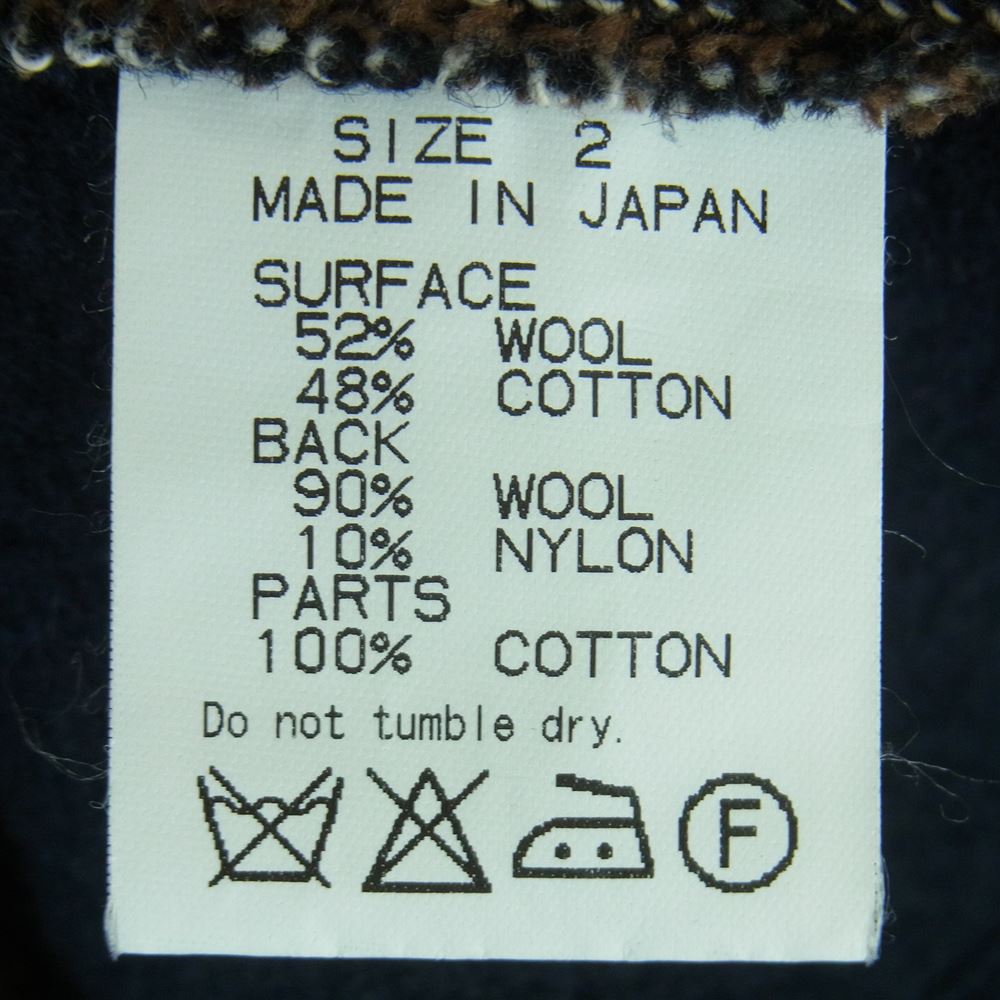 markaware マーカウェア A09C-10JK01C ウール コットン ビーチ クロス ジャケット 日本製 ブラウン系 2【中古】