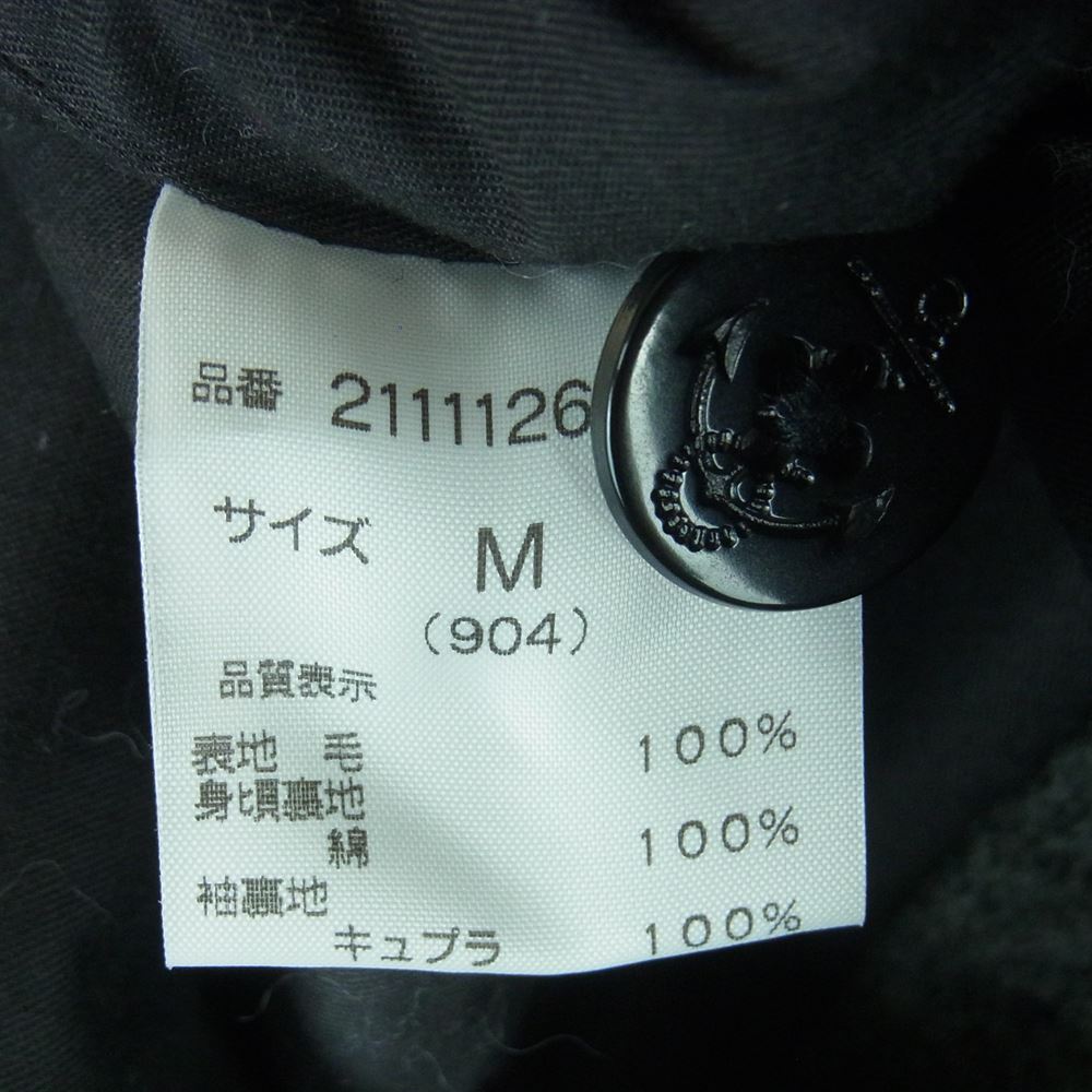 Rags McGREGOR ラグスマックレガー LODEN STEINER CPO JACKET ウール チェック 長袖 シャツ 日本製 グレー系 M【中古】