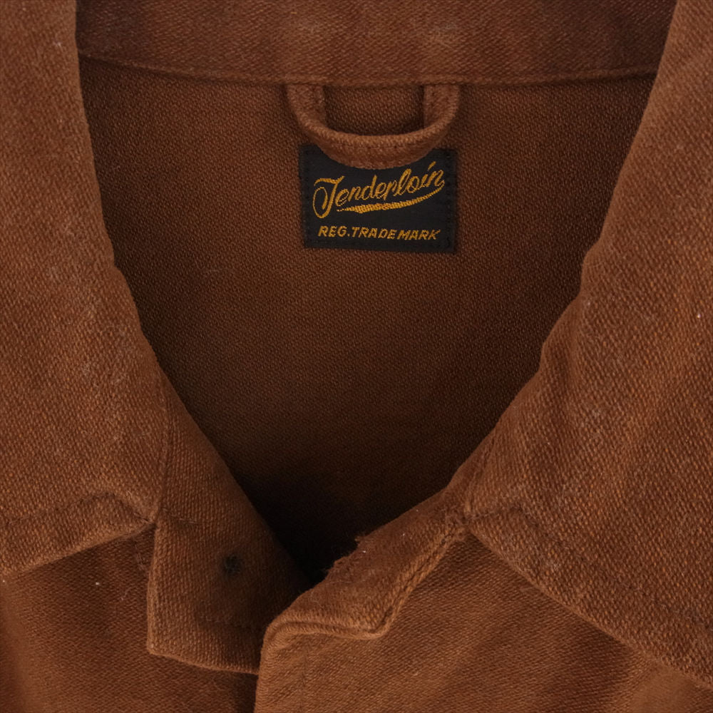 TENDERLOIN テンダーロイン T-MOLESKIN JKT モールスキン ジャケット ブラウン系 SMALL【中古】