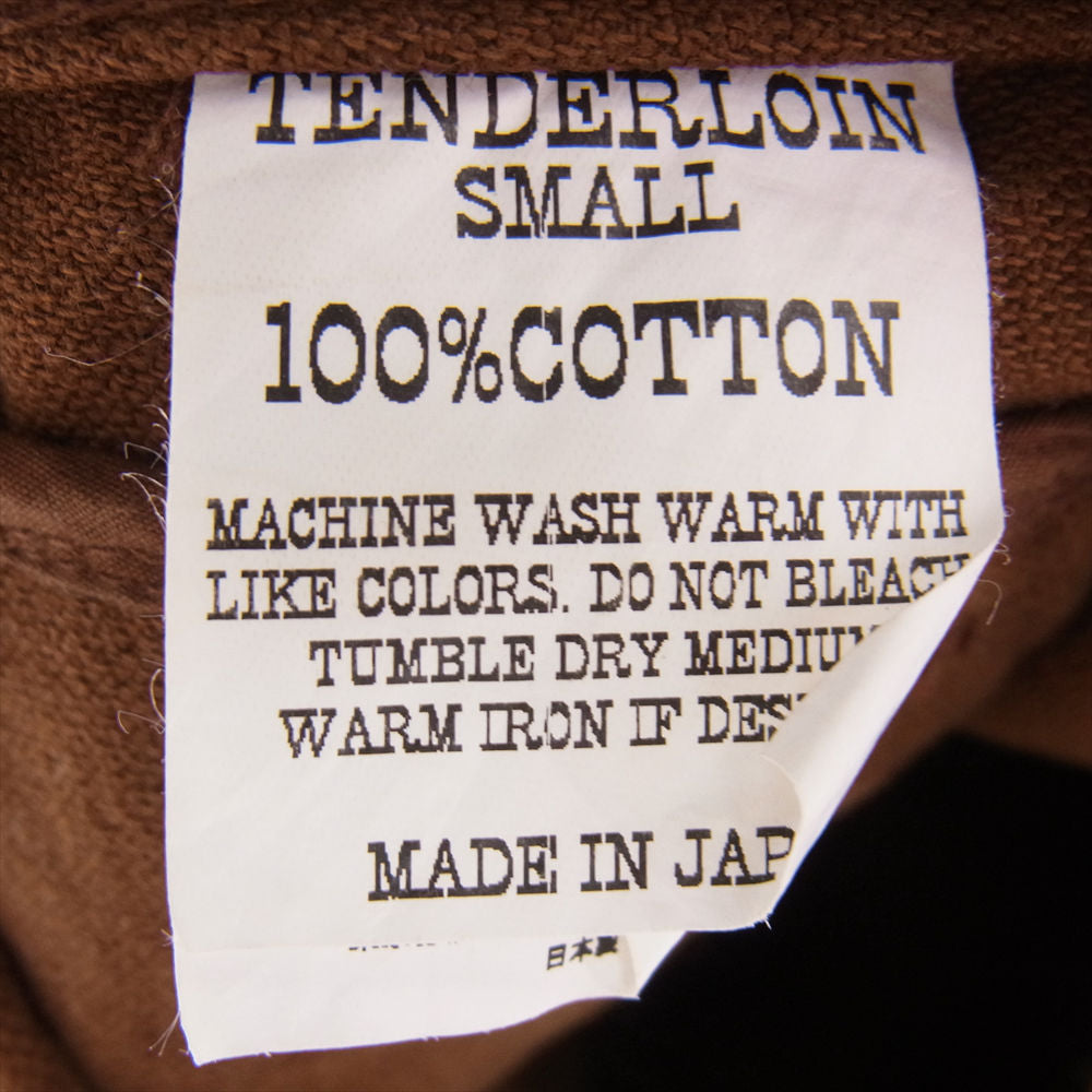 TENDERLOIN テンダーロイン T-MOLESKIN JKT モールスキン ジャケット ブラウン系 SMALL【中古】