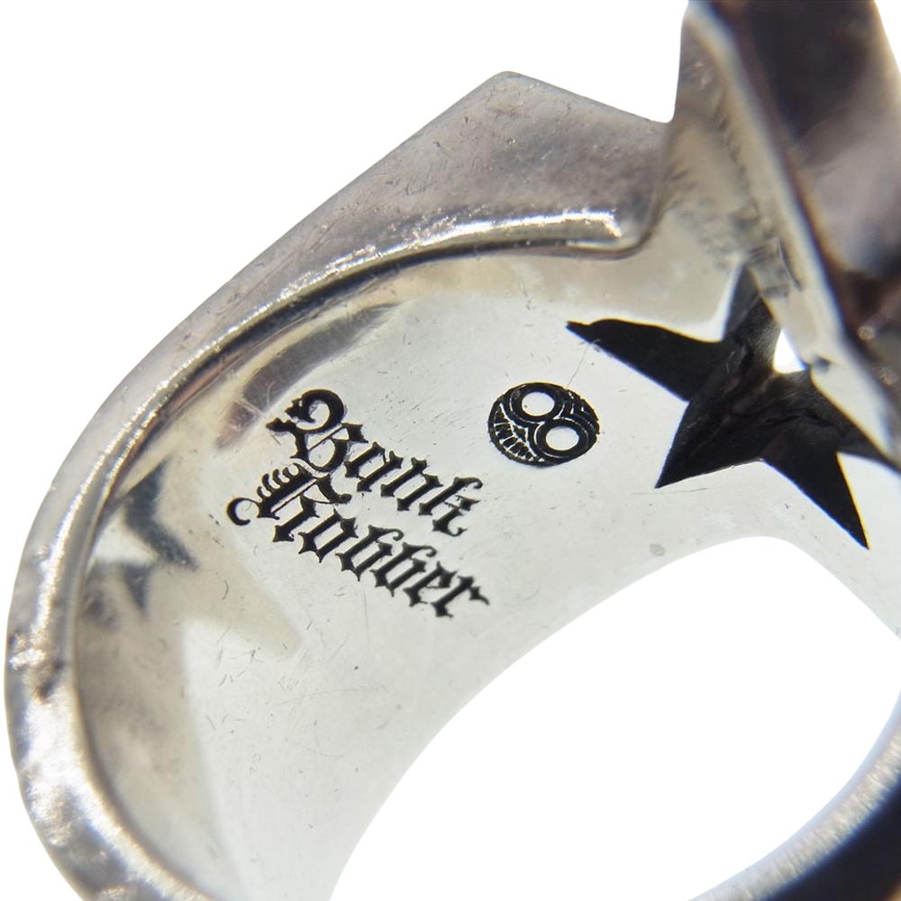 バンクロバー × MAGICALDESIGN マジカルデザイン STAR BRIGHT RING スター ブライト リング シルバー系 19号【中古】