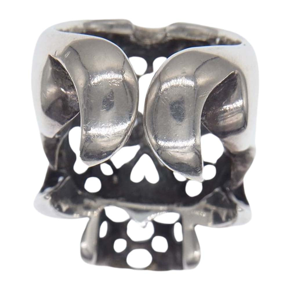 TENDERLOIN テンダーロイン T-SKULL RING SILVER ボルネオスカル リング シルバー系 18号【中古】