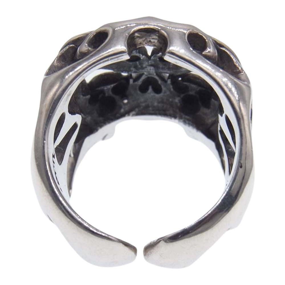 TENDERLOIN テンダーロイン T-SKULL RING SILVER ボルネオスカル リング シルバー系 18号【中古】