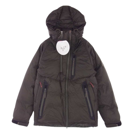 NANGA ナンガ N1AIKHF2 AURORA LIGHT DOWN JACKET オーロラライト ダウンジャケット モスグリーン系 M【美品】【中古】