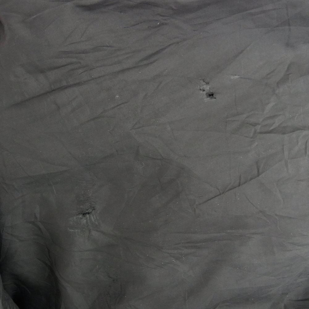 LACOSTE ラコステ CHEMISE シュミーズ ロゴワッペン ワニ刺繍 フルジップハイネック トラックジャケット ブラック系 ホワイト系 180/4【中古】