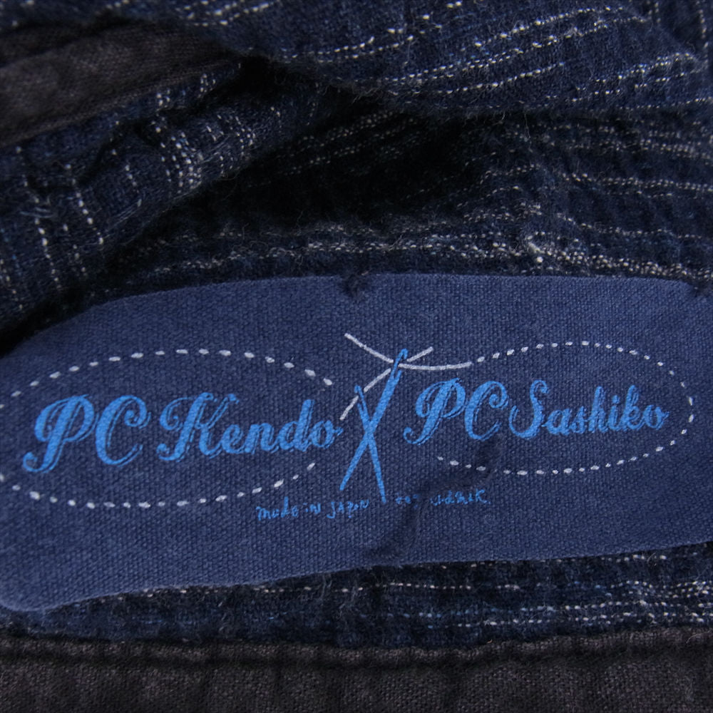 PORTER CLASSIC ポータークラシック 19AW KASURI SMOCK INDIGO 絣 カスリ スモック インディゴ プルオーバー ジャケット シャツ 1【中古】