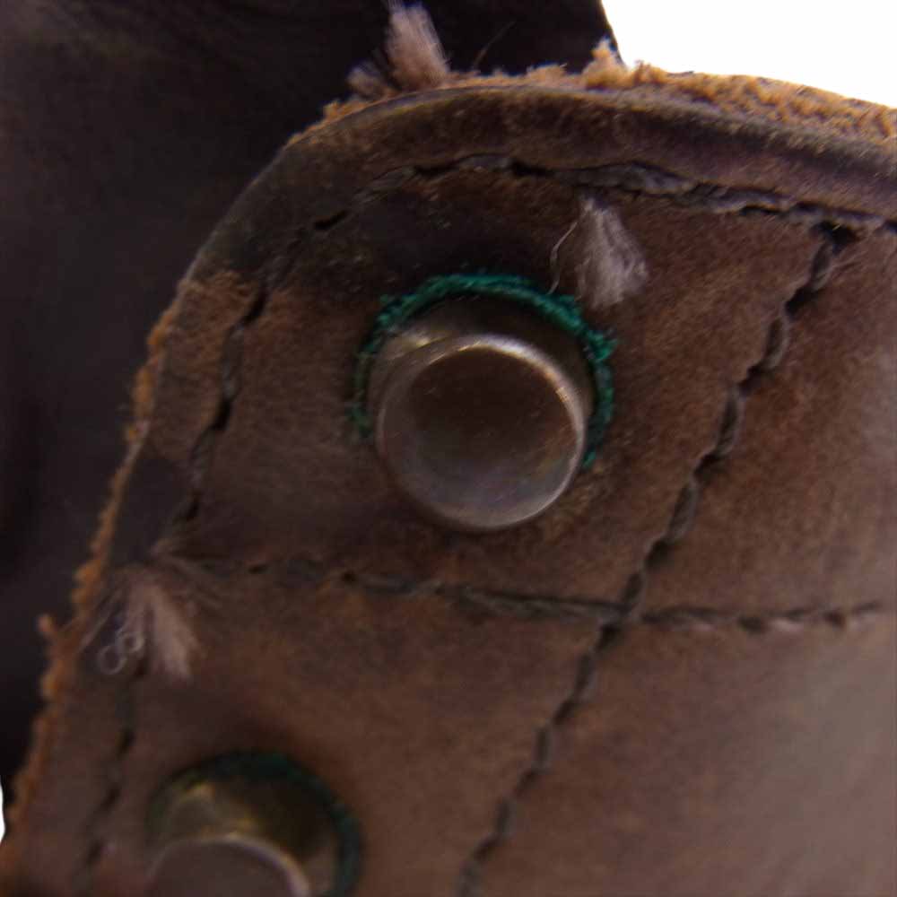 VIBERG ヴァイバーグ レースアップ レザー ワーク ブーツ ブラウン系 8D【中古】