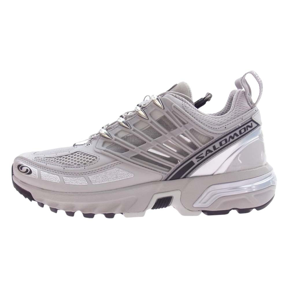 salomon サロモン 472991 ACS PRO ADVANCED アドヴァンスド ローカット スニーカー グレー グレー系 27cm【美品】【中古】