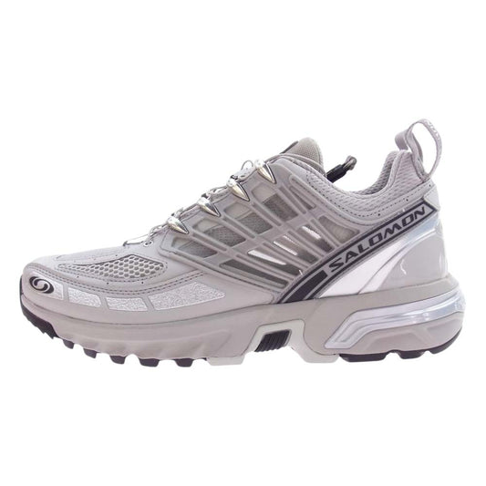 salomon サロモン 472991 ACS PRO ADVANCED アドヴァンスド ローカット スニーカー グレー グレー系 27cm【美品】【中古】