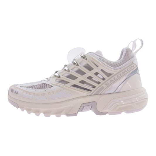 salomon サロモン 471799 ACS PRO ADVANCED アドヴァンスド ローカット スニーカー ホワイト オフホワイト系 27cm【極上美品】【中古】