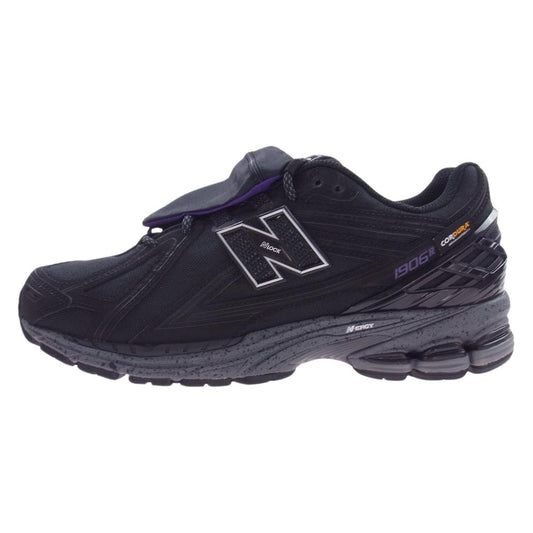 NEW BALANCE ニューバランス M1906ROC Cordura コーデュラ スエード メッシュ スニーカー ブラック系 26cm【新古品】【未使用】【中古】