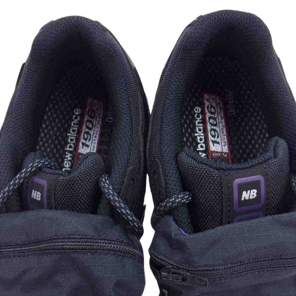 NEW BALANCE ニューバランス M1906ROC Cordura コーデュラ スエード メッシュ スニーカー ブラック系 26cm【新古品】【未使用】【中古】