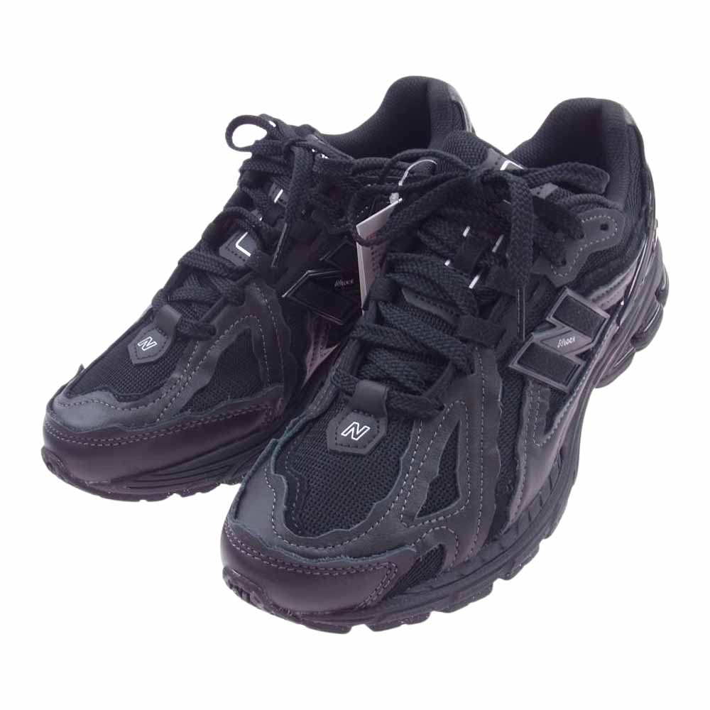 NEW BALANCE ニューバランス M1906DF レザー スエード メッシュ ランニング スニーカー ブラック系 26cm【新古品】【未使用】【中古】