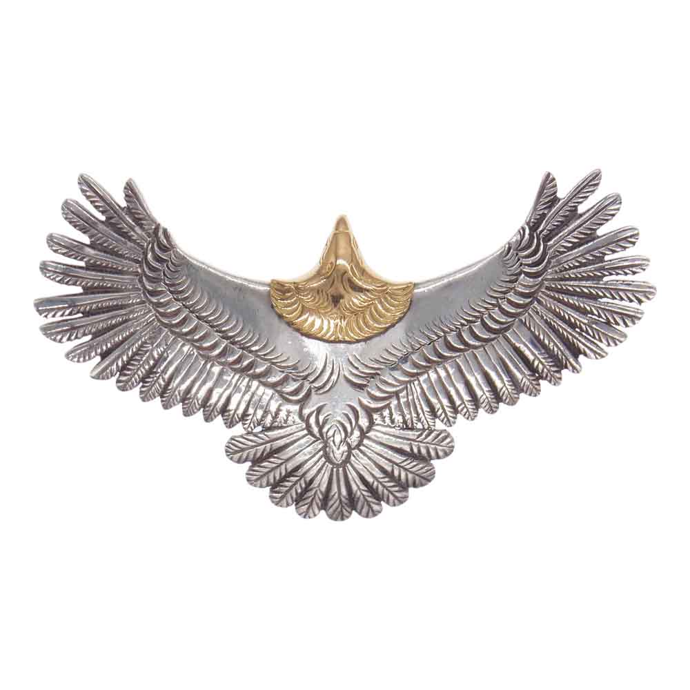 ARIZONA FREEDOM アリゾナフリーダム 大 イーグル ネックレストップ 頭金 シルバー系 ゴールド系【中古】