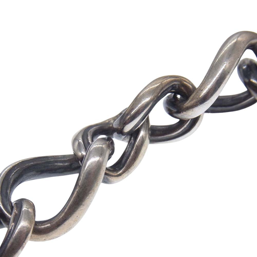 ARGENT GLEAM アージェントグリーム AC-104 GHOSTクリップ ツイストフックカスタム ウォレットチェーン シルバー系【中古】