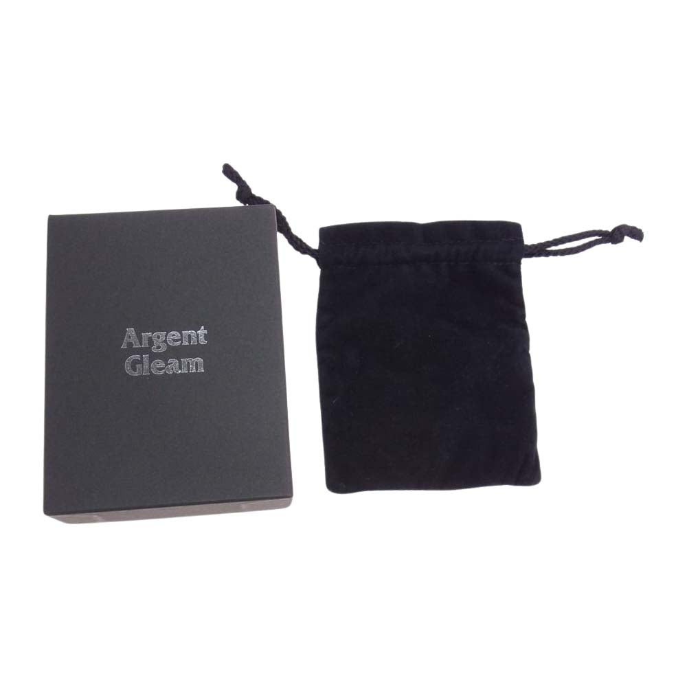 ARGENT GLEAM アージェントグリーム AC-104 GHOSTクリップ ツイストフックカスタム ウォレットチェーン シルバー系【中古】