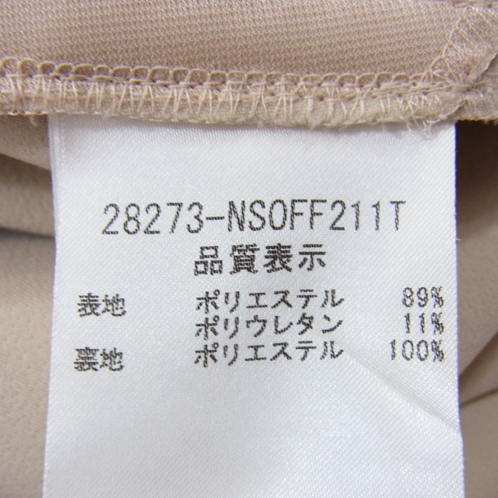FOXEY フォクシー 28273-NSOFF211T NEWYORK ニューヨーク バックファスナー ノースリーブワンピース オフホワイト系 42【中古】